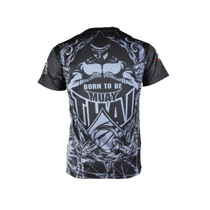 BORN TO BE MUAY THAI CAMISETA DE BOXEO "CHAINS"