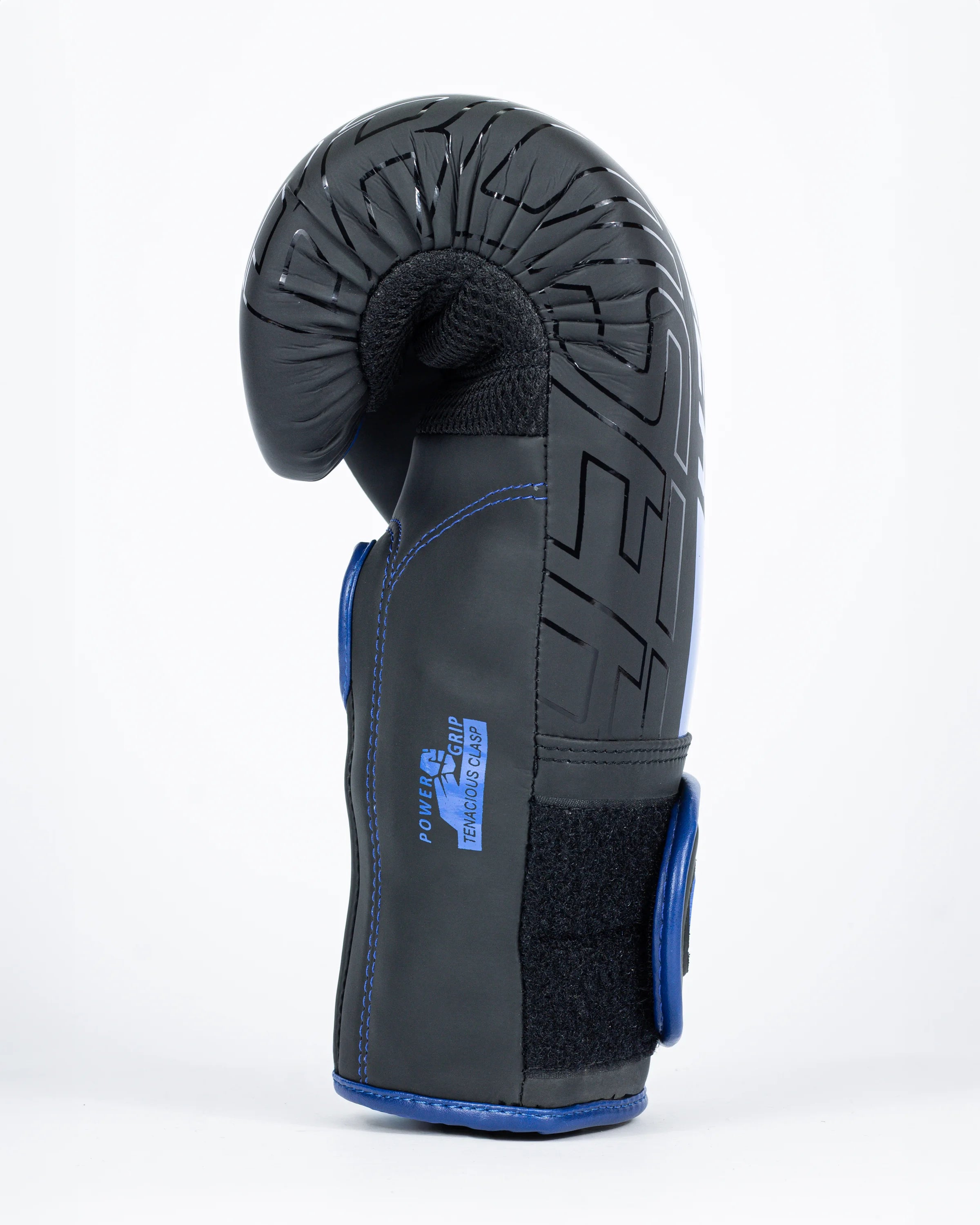 Guantes De Boxeo "Bruiser" Polipiel Negro/azul ㅤㅤㅤㅤㅤㅤㅤㅤ