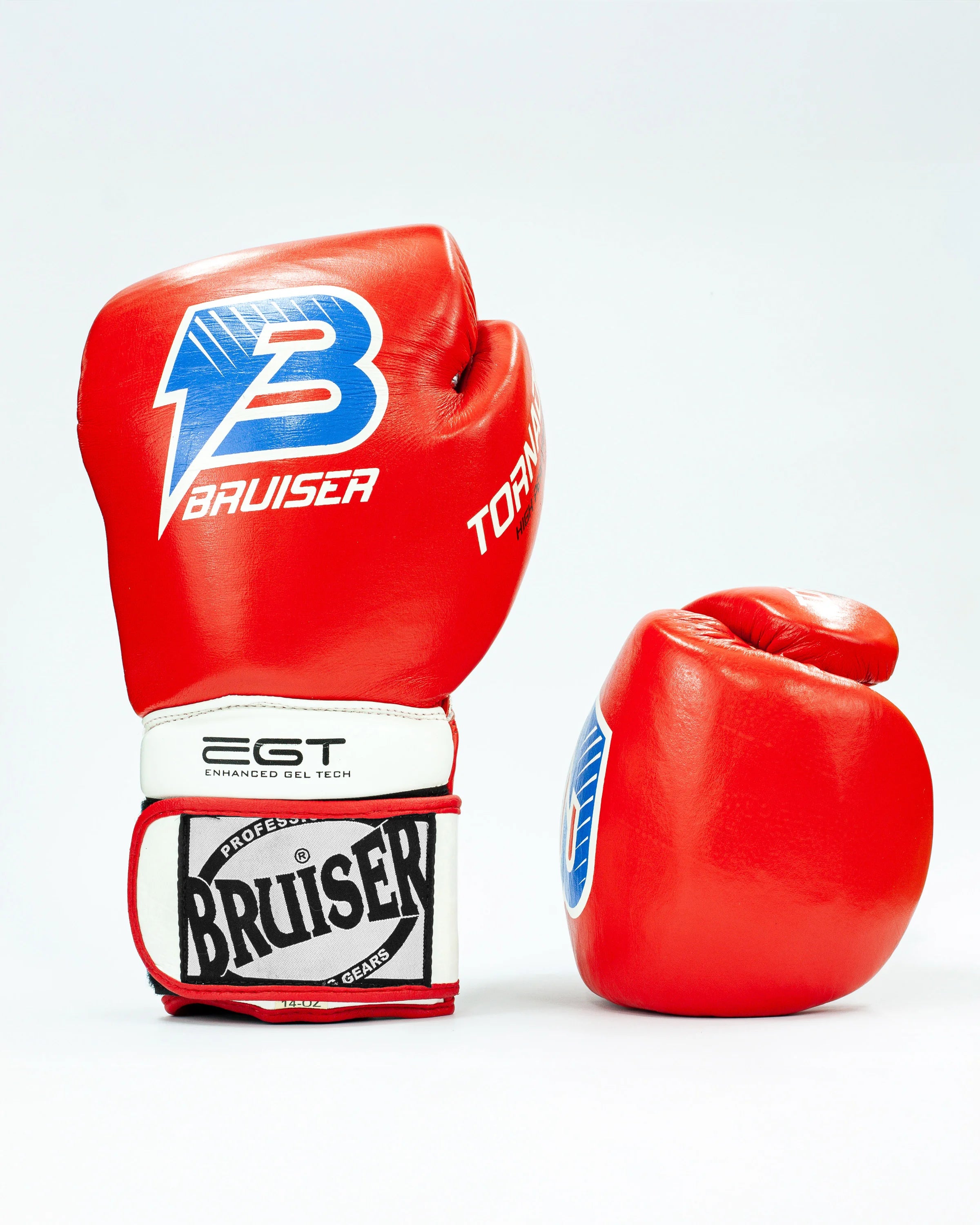 GUANTES DE BOXEO BRUISER TORNADO ROJO