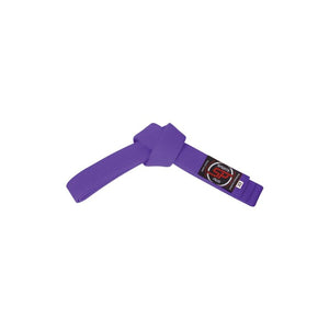 Cinturón adulto Sport Plus hecho de algodón de 285 cm color morado.
