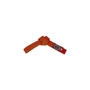 Cinturón infantil Sport Plus hecho de algodón de 240cm color rojo.