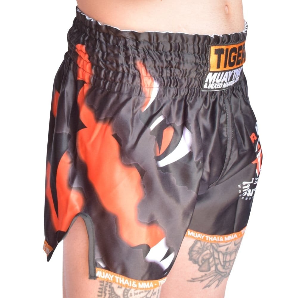 PANTALON CORTO THAI KICK TMT SERIES BLACK
