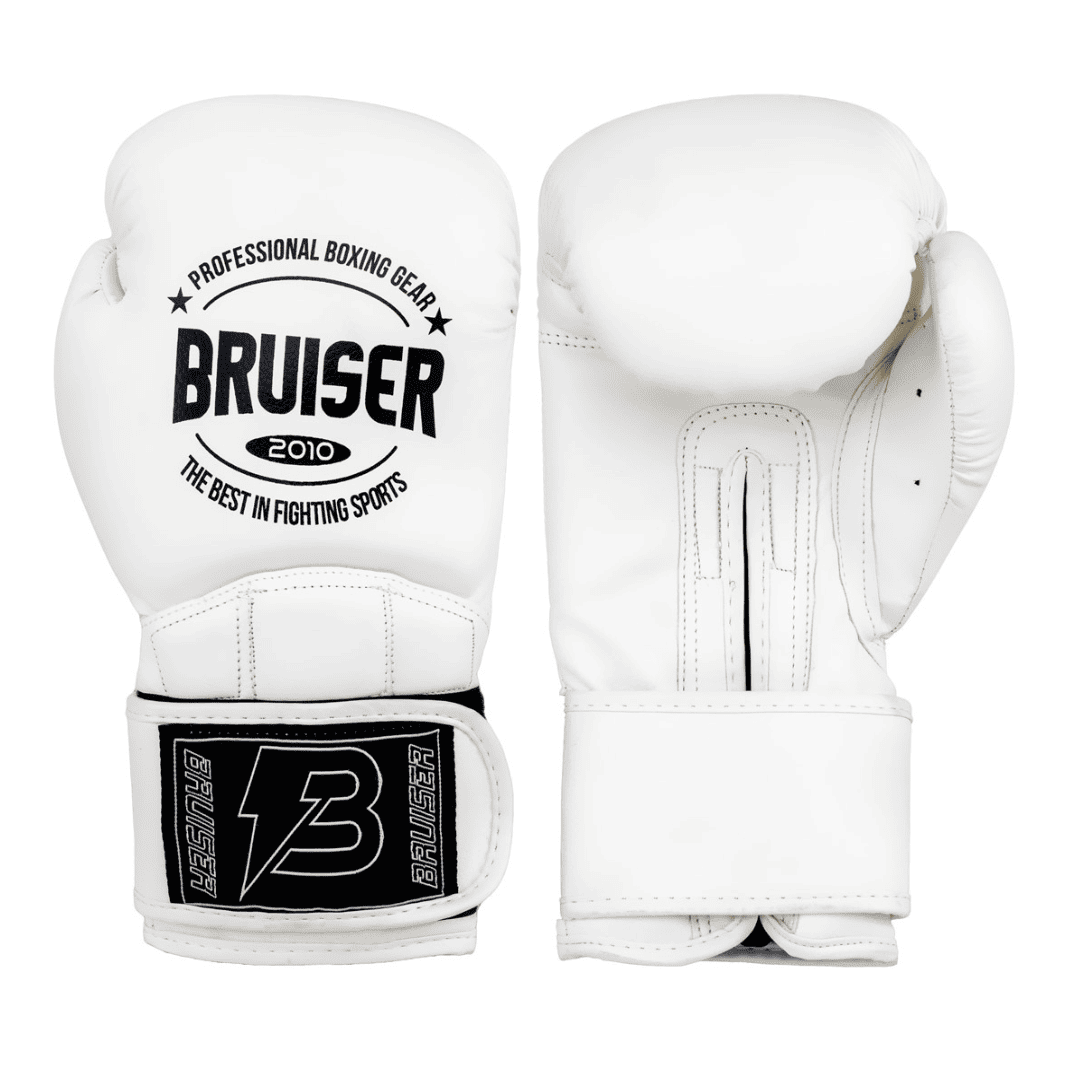 Guantes De Boxeo " Spirit" Polipiel Blanco