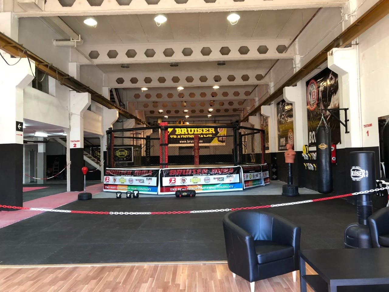 Jaula Profesional 9X9 Hexagonal MMA