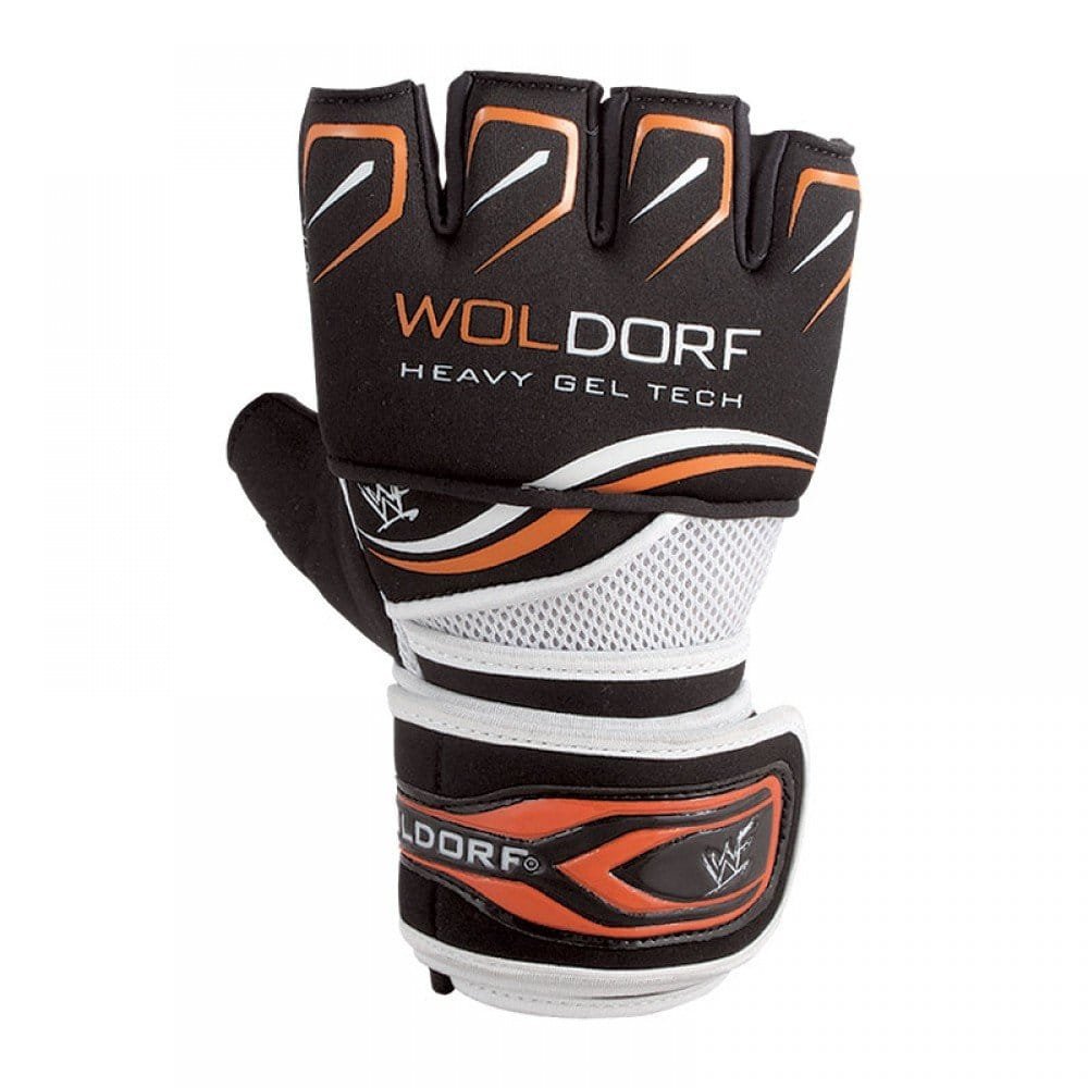 GUANTES GEL MMA GRAPPLING WOLDORF NEGRO