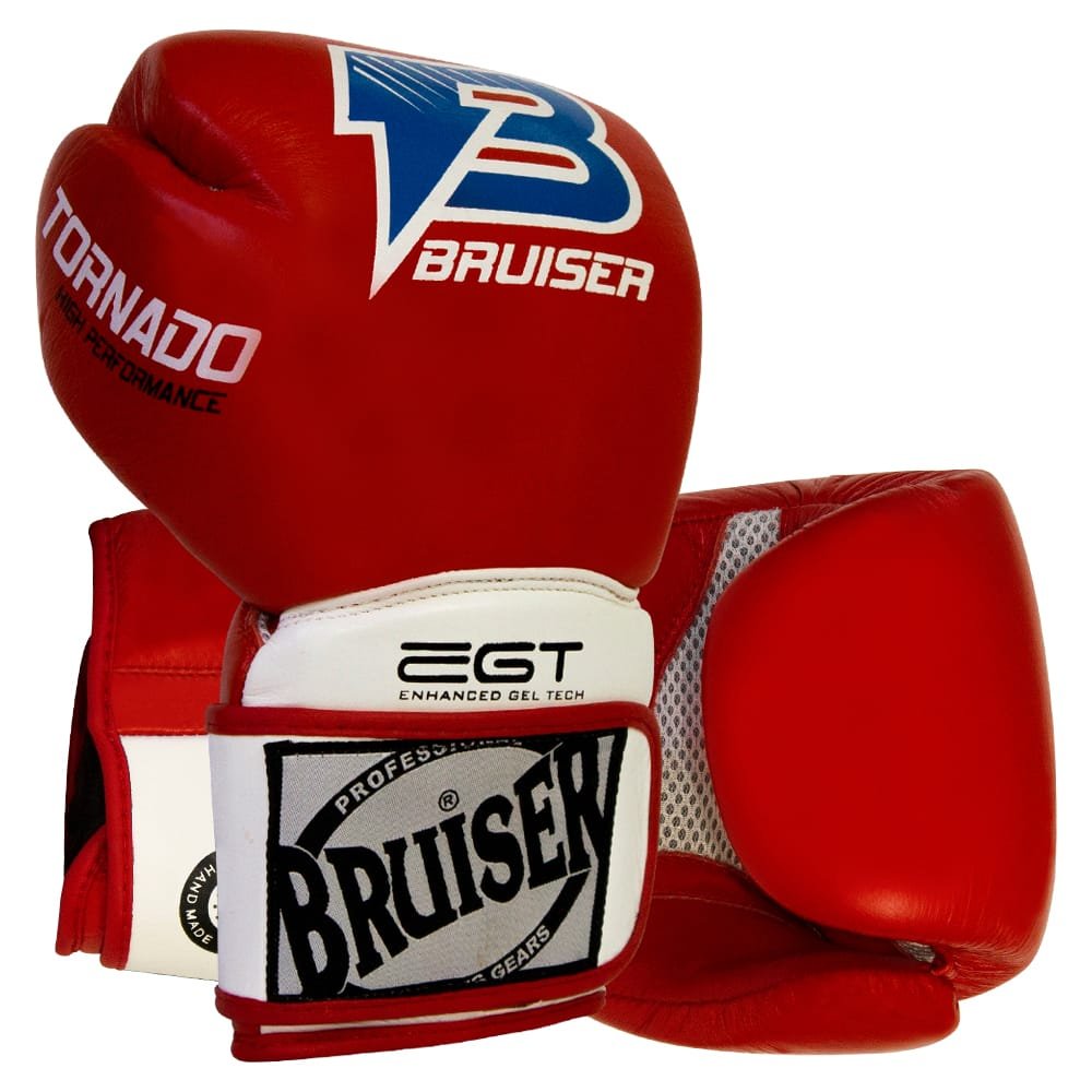 GUANTES DE BOXEO BRUISER TORNADO ROJO
