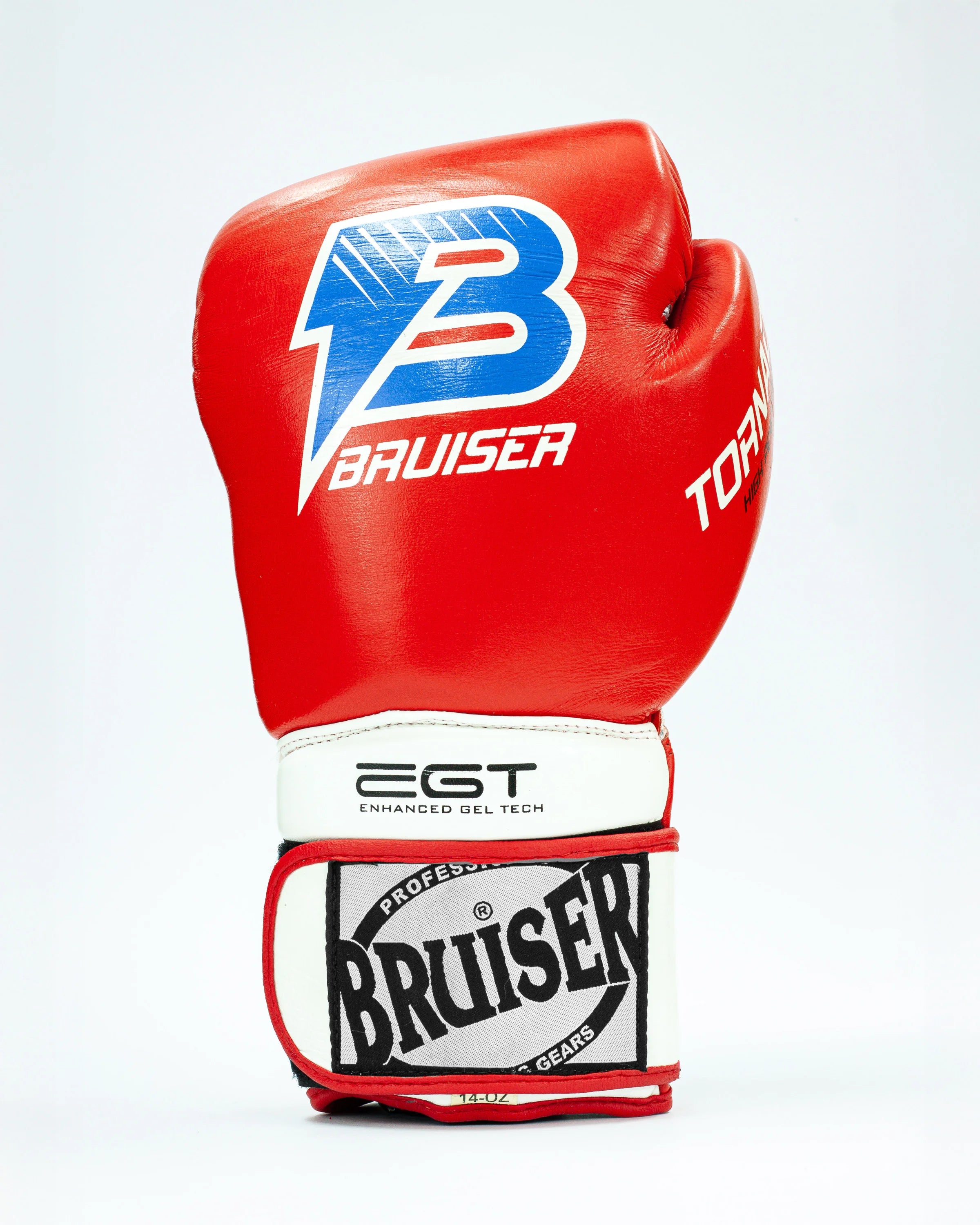 GUANTES DE BOXEO BRUISER TORNADO ROJO
