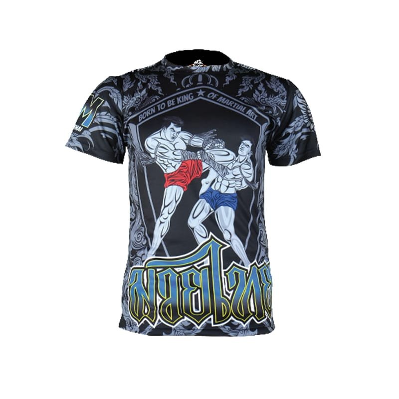 BORN TO BE MUAY THAI CAMISETA DE BOXEO "FIGHTERS"