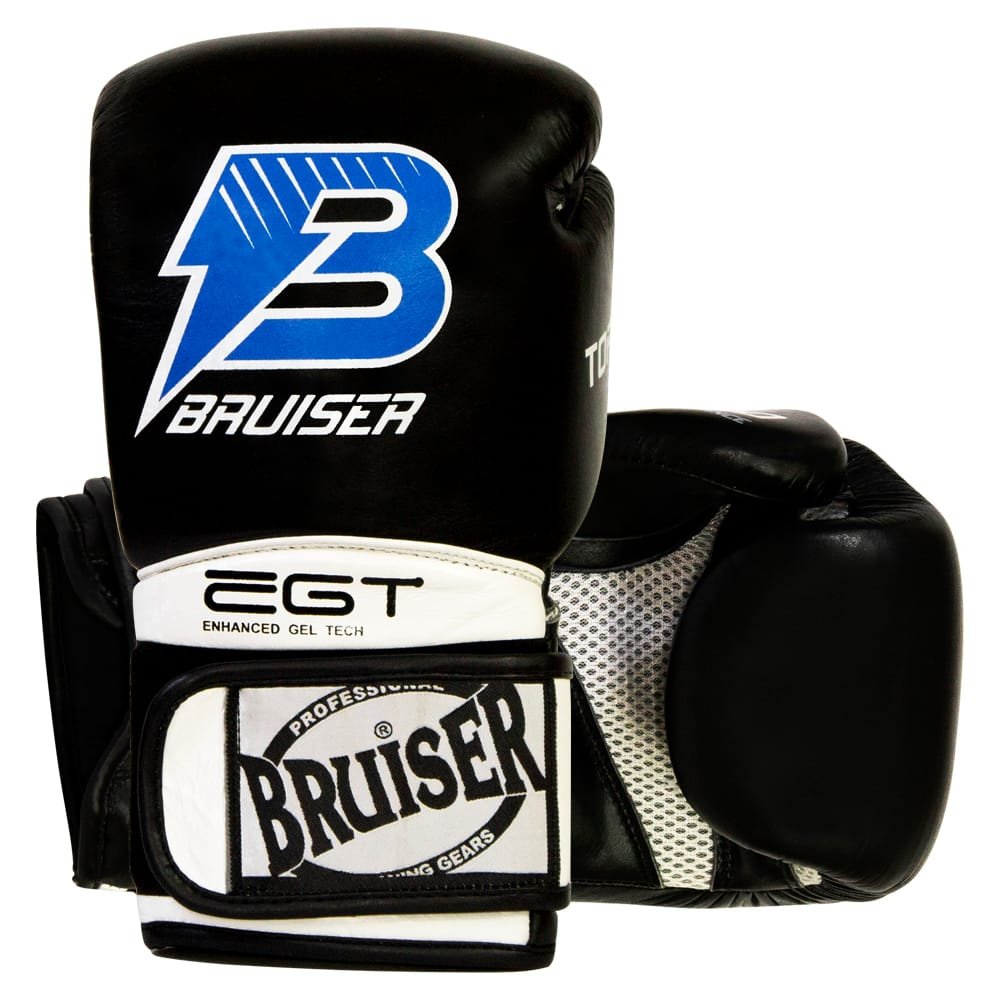 GUANTES DE BOXEO BRUISER TORNADO NEGRO