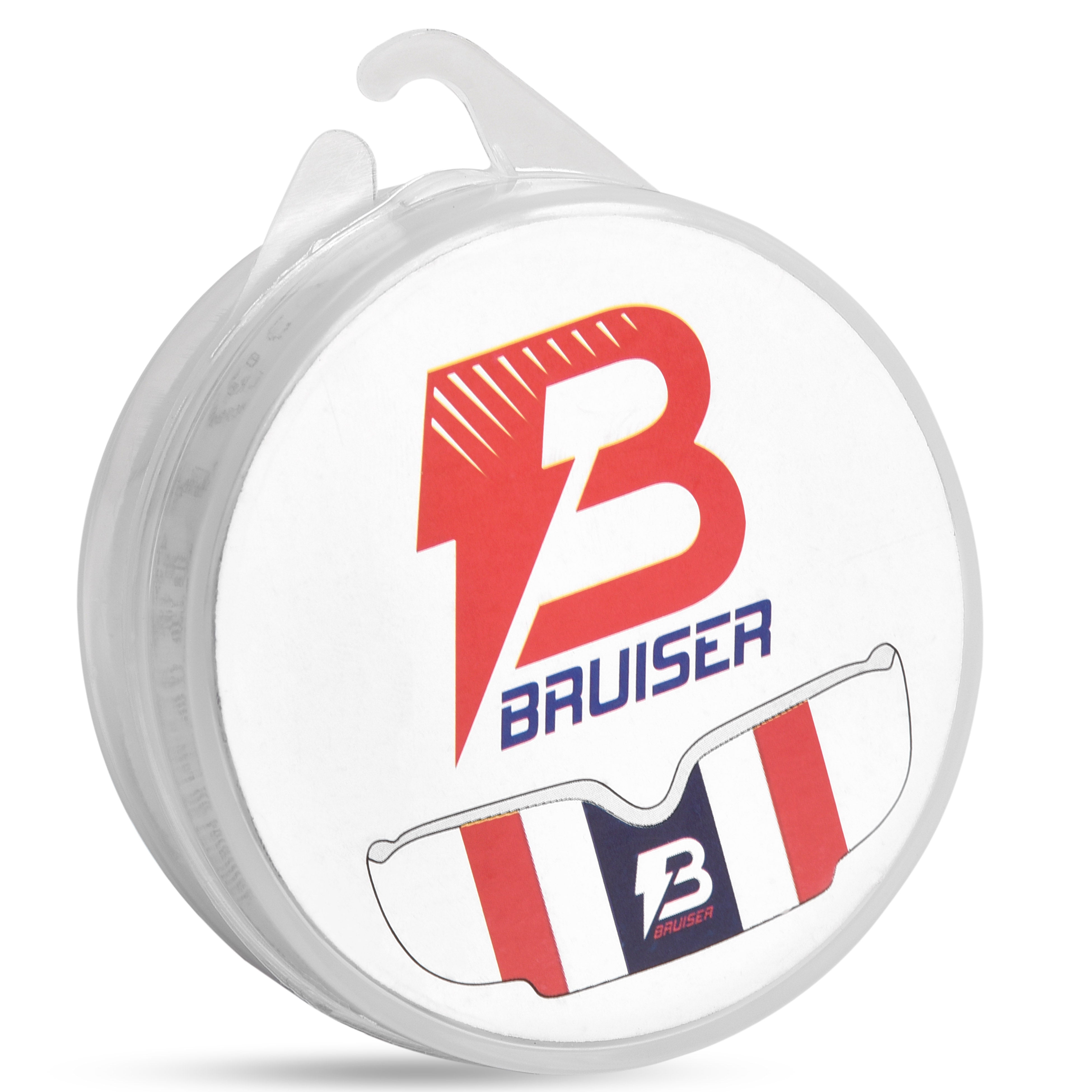 Protector bucal "THAI" de la marca "Bruiser", para boxeo, MMA y deportes de contacto. Materiales de alta calidad, protector es moldeable con calor.
Caja protectora blanca con logotipo de la marca.
Diseño cómodo y resistente pensado para entrenamiento y sparring.