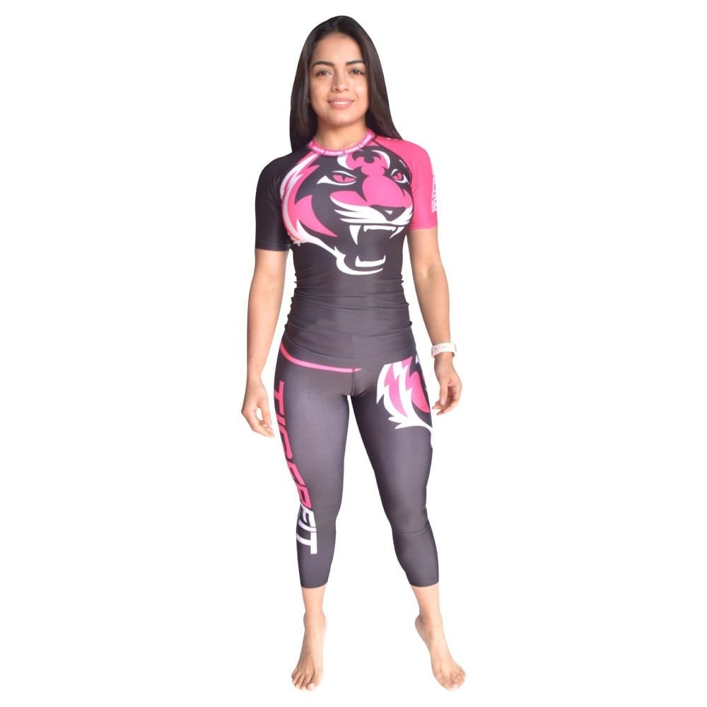 RASHGUARD TMT GIRL POWER ROSA/NEGRO