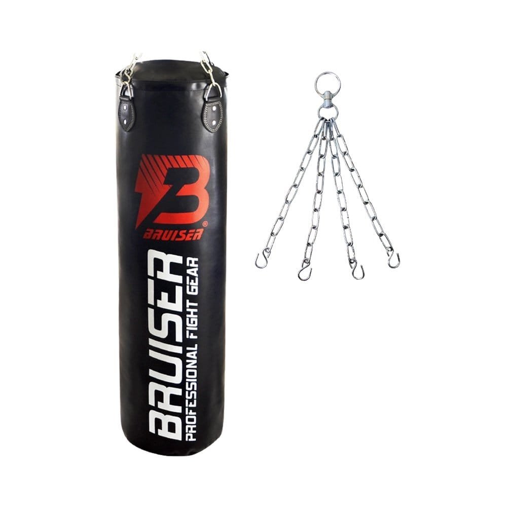 SACO DE BOXEO 100 CM RELLENO PROFESIONAL FIGHT GEAR BRUISER