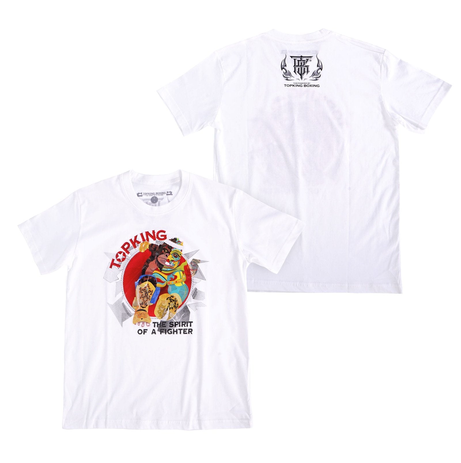 CAMISETA TOP KING BLANCA TKTSH-030