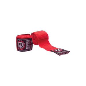 Vendas de boxeo semi elásticas marca Tiger color rojo. 