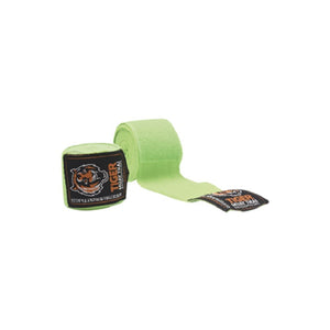 Vendas de boxeo semi elásticas marca Tiger color verde. 