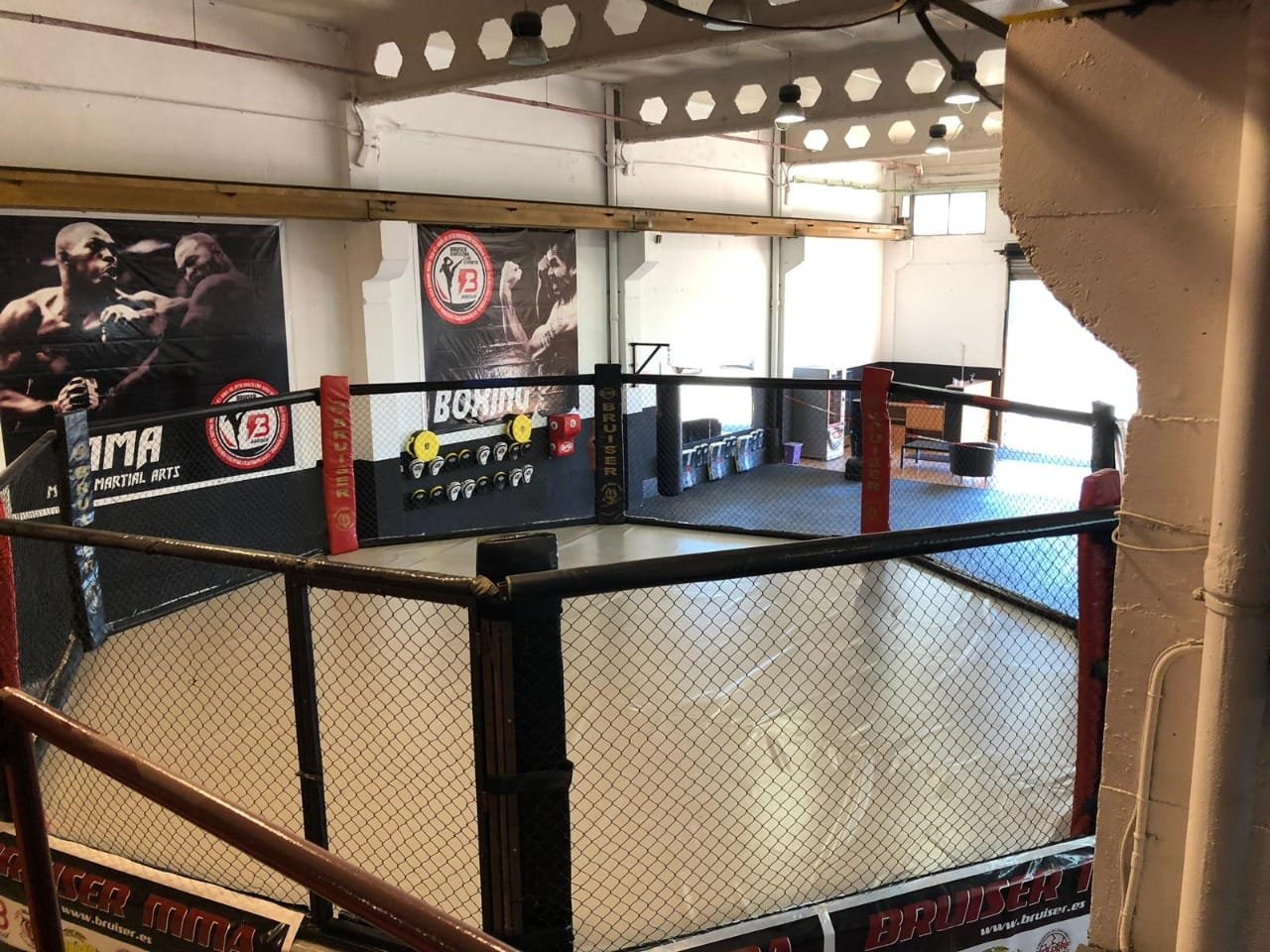 Jaula Profesional 9X9 Hexagonal MMA