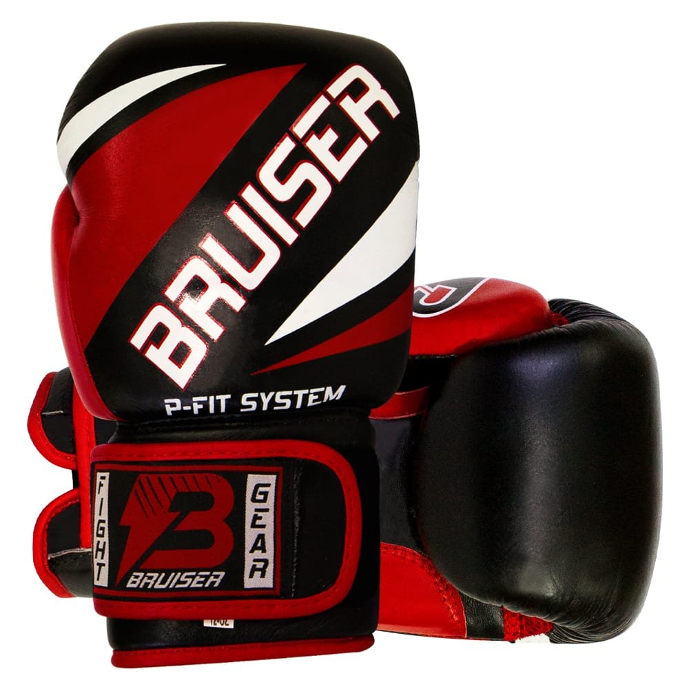 GUANTES DE BOXEO BRUISER TOURNAMENT PIEL NEGRO