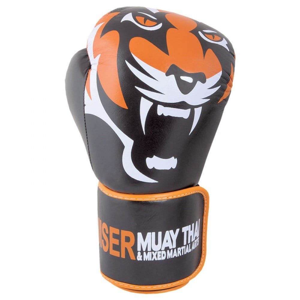 GUANTES DE BOXEO TMT MIXED MARTIAL ARTS NEGRO/NARANJA