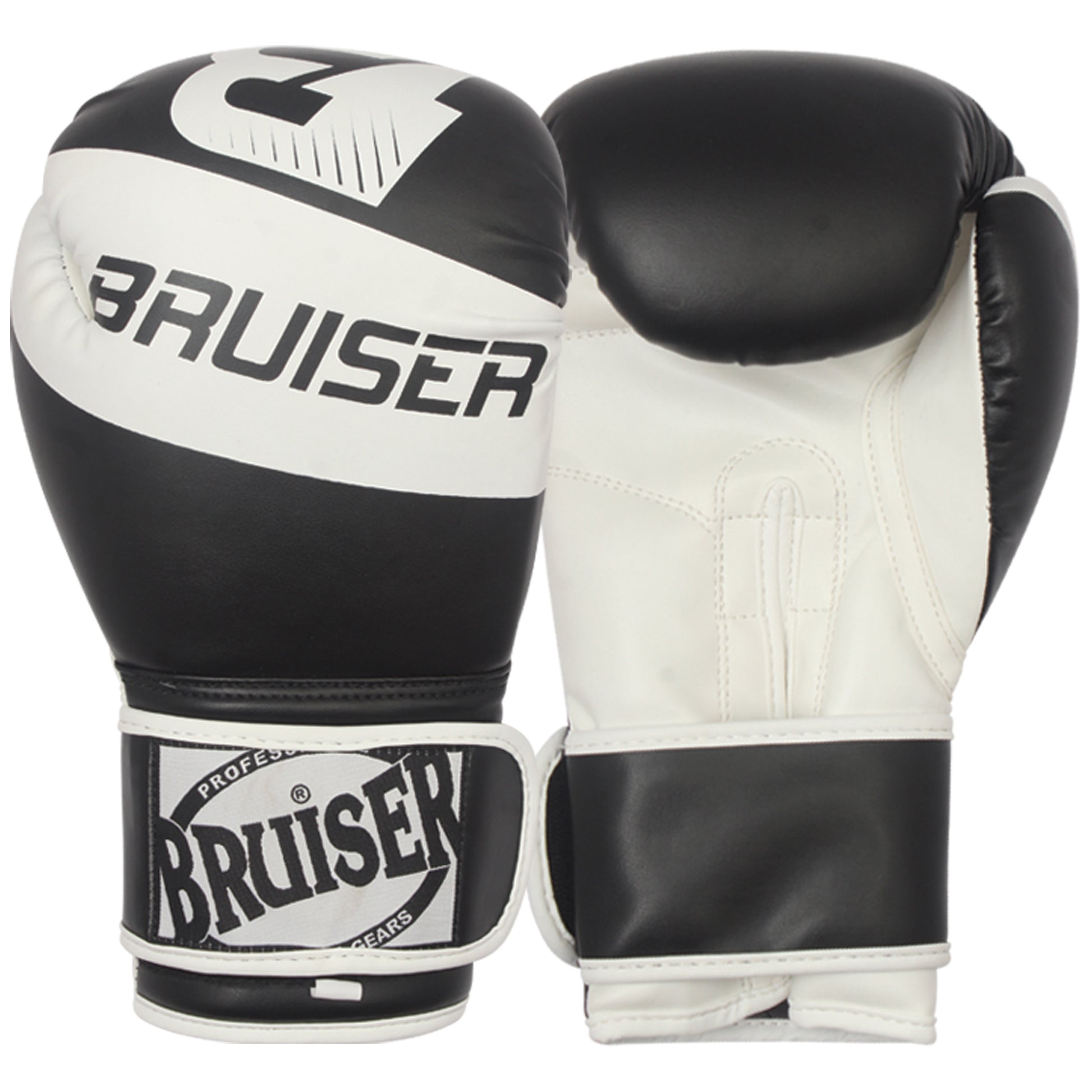 GUANTES DE BOXEO BRUISER PRO STYLE NEGRO/BLANCO