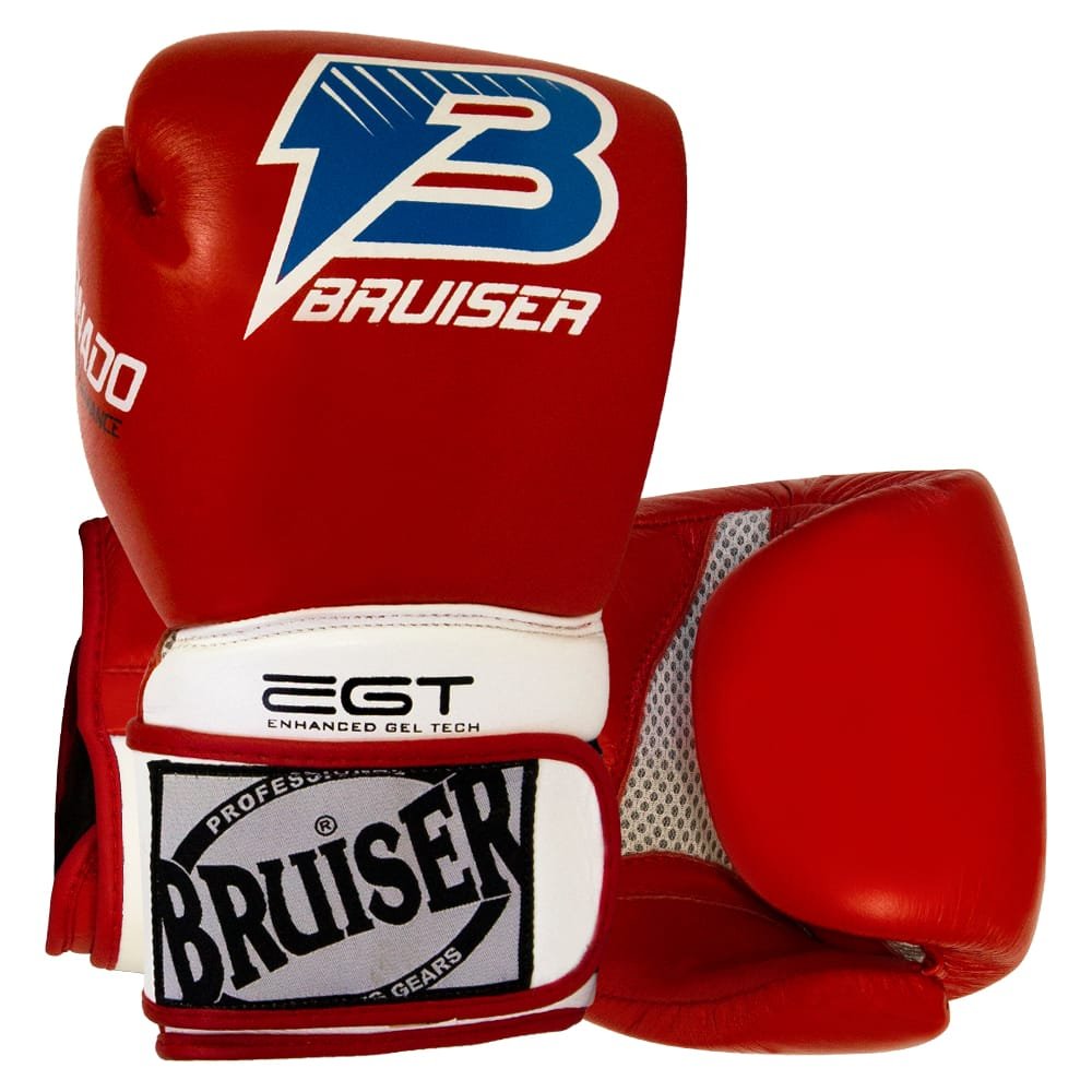 GUANTES DE BOXEO BRUISER TORNADO ROJO