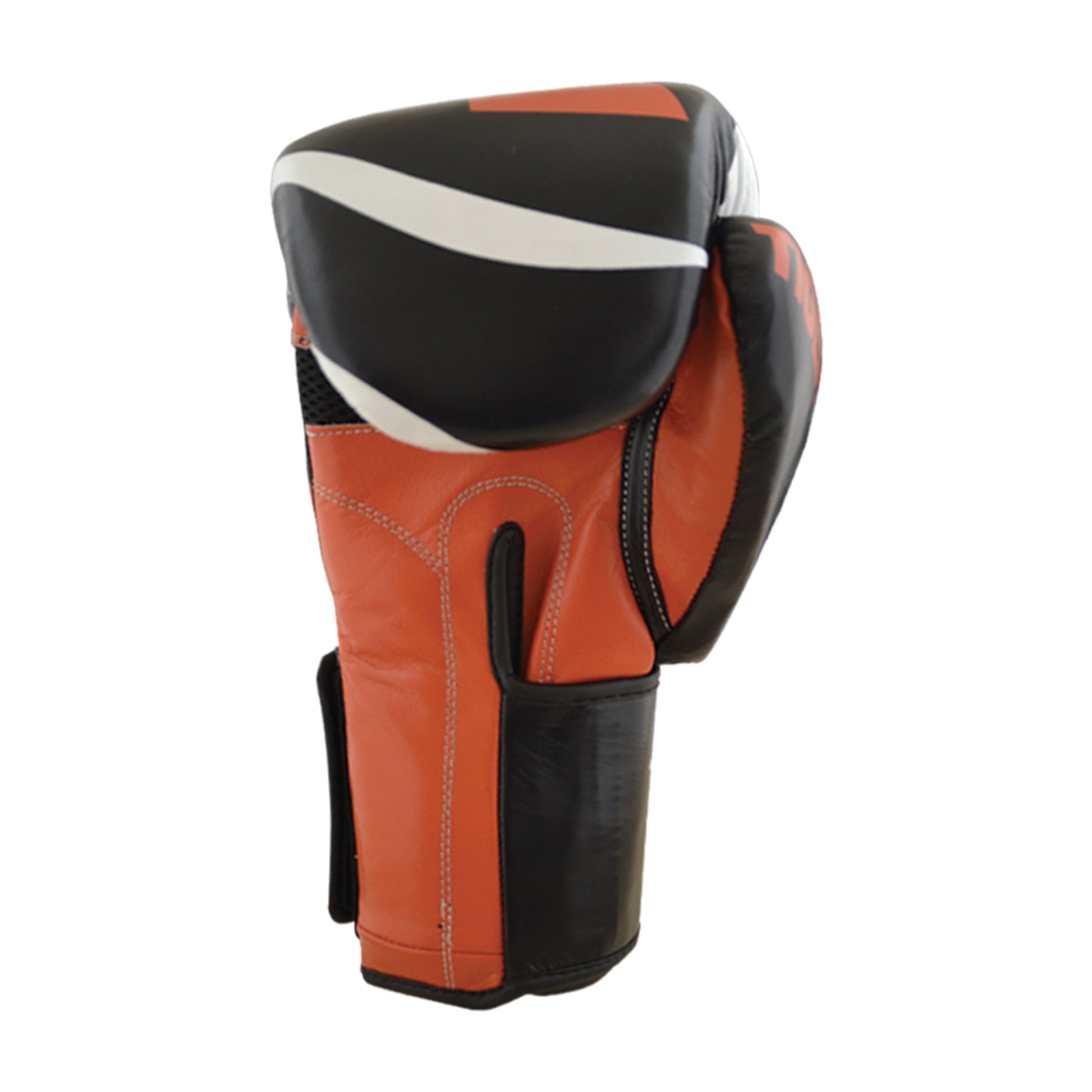 GUANTES DE MUAY THAI TMT LIMITED EYES EDITION NEGRO/NARANJA