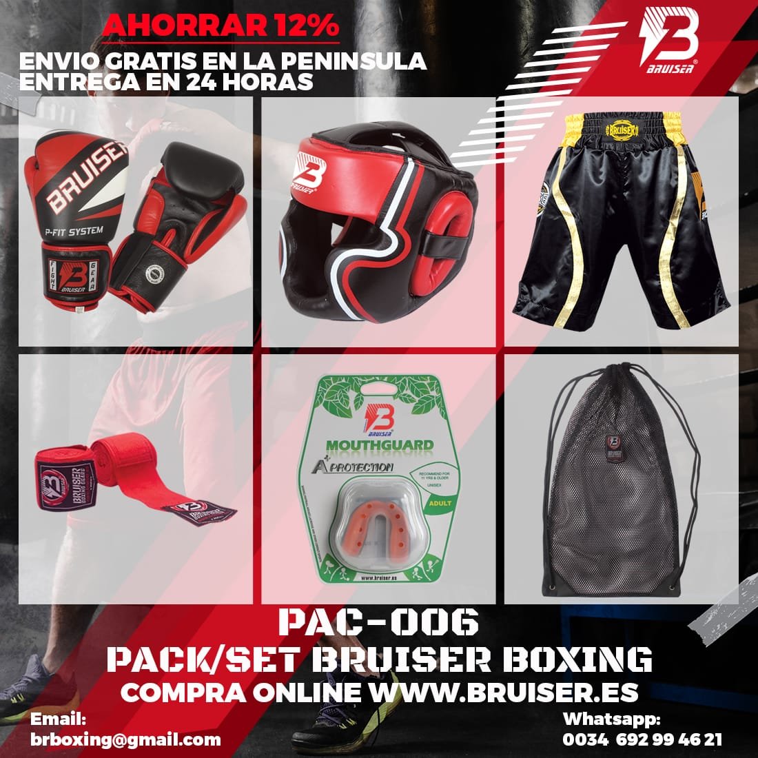 PACK BRUISER BOXING