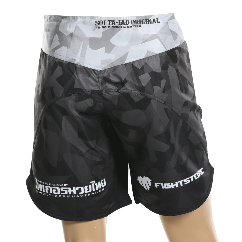 TIGER MMA SHORTS TMT NEW EDITION SUBLIMADO NEGRO/GRIS