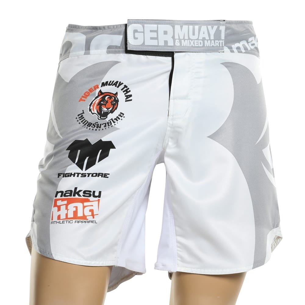TIGER MMA SHORT TMT NEW EDITION GRIS/BLANCO