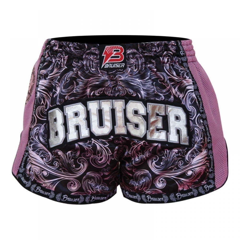 PANTALÓN CORTO BRUISER THAI KICK ROSA