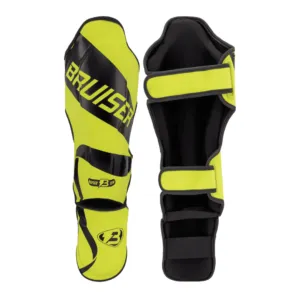 Espinilleras/Tobilleras " Bruiser Tech" Polipiel