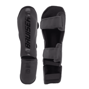 Espinilleras/Tobilleras Bruiser "Pro Safety " Polipiel Negro