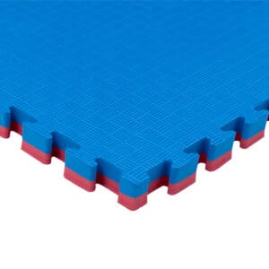 Tatami Puzzle 2,5 Cm Azul Y Rojo Reversible 100x100