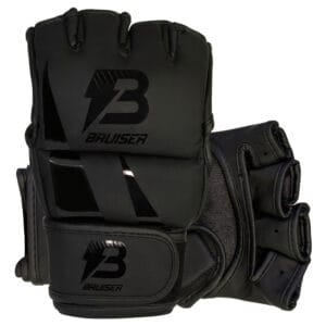 GUANTE MMA "BLACK WARRIOR" P.PIEL