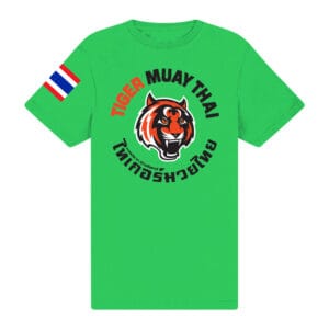 CAMISETA DE TIGER MUAY THAI HOMBRE MANGA CORTA