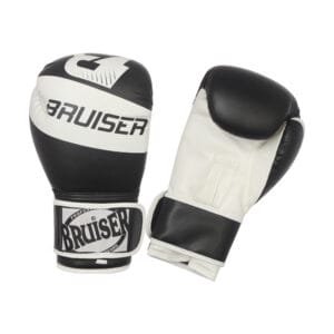 GUANTES DE BOXEO BRUISER PRO STYLE NEGRO/BLANCO
