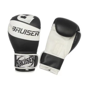 GUANTES DE BOXEO BRUISER PRO STYLE NEGRO/BLANCO