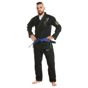 GI DE JIU JITSU BRAZILENO WINNER 100% ALGODON NEGRO