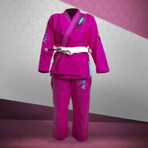 KIMONO DE JIU JITSU PINK FIGHT GIRLS