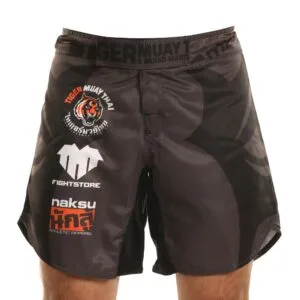 TIGER MMA SHORT TMT NEW EDITION GRIS/NEGRO