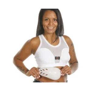 PROTECTOR DE SENO FEMENINO SPORTSPLUS BLANCO