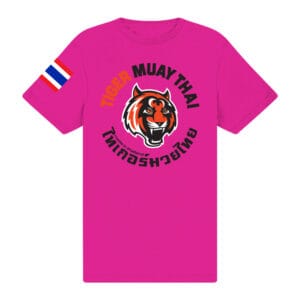 CAMISETA DE TIGER MUAY THAI HOMBRE MANGA CORTA